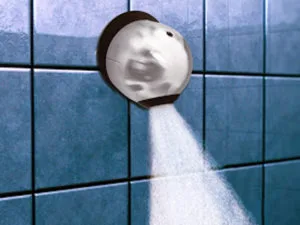 Water saving shower head for wall mounting R52