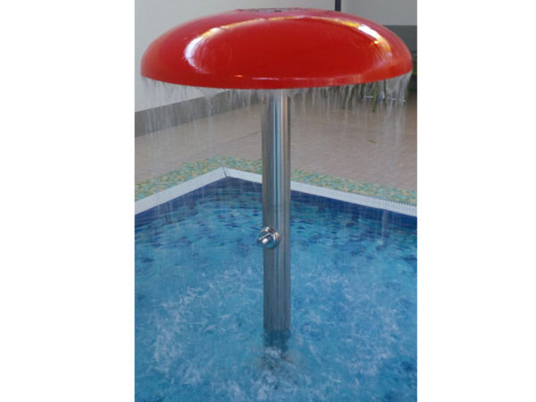 R8214 1000Z Wasserpilz Zeitventil rot Milieu I Ihr Experte für Schwimmsportgeräte und Wasserattraktionen für öffentliche Schwimmbäder