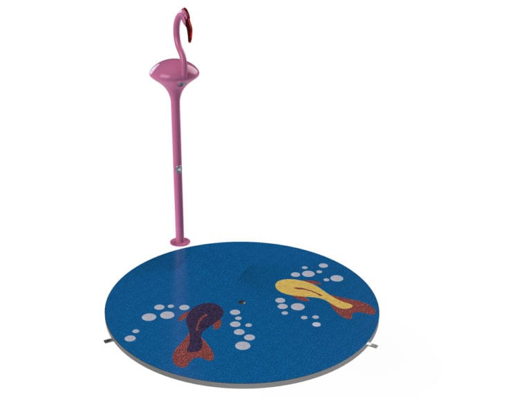 Duschpad-Flamingo