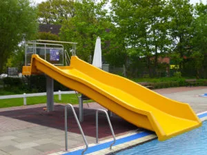 Wasserrutsche