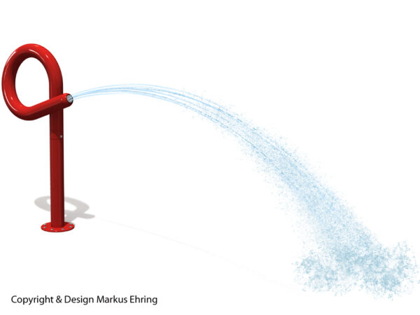 Loopkanone sommerrot Wasserkanone Rendering Wasser I Ihr Experte für Schwimmsportgeräte und Wasserattraktionen für öffentliche Schwimmbäder