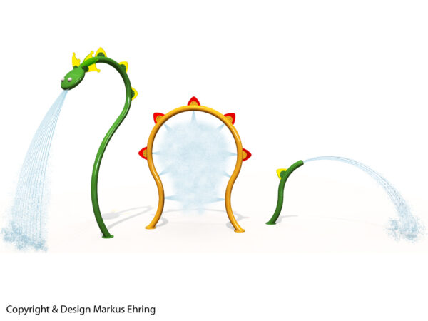 Wasserdrache klein Rendering Wasser I 1 Ihr Experte für Schwimmsportgeräte und Wasserattraktionen für öffentliche Schwimmbäder