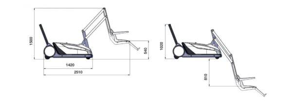 Lève-personne mobile pour piscine R37 (pour usage autonome) – Image 6
