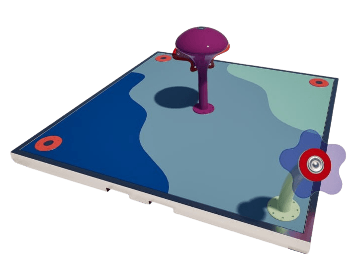 R003 029 40 Funpad bearbeitet Ihr Experte für Schwimmsportgeräte und Wasserattraktionen für öffentliche Schwimmbäder