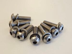 E# Linsen-Schraubenset 8 x M12x45 ER0112 (für 20mm Flansche auf Universalbodenanker)